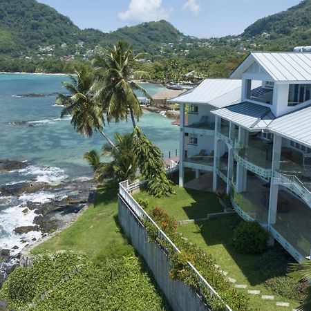 Vallonend Beachfront Villa With Excellent View Bel Ombre Eksteriør bilde